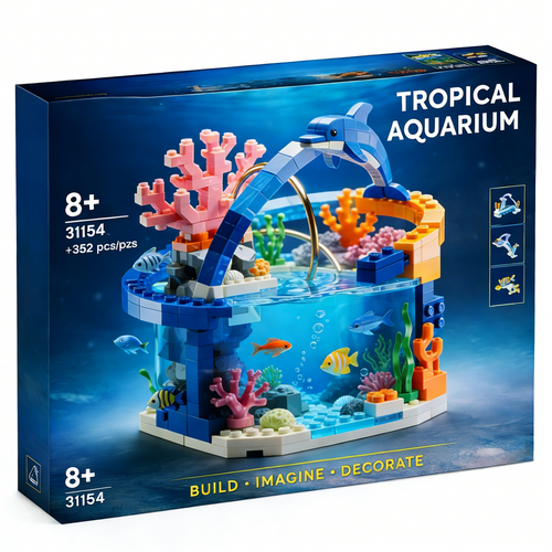 Ocean Adventure Aquarium Building Set