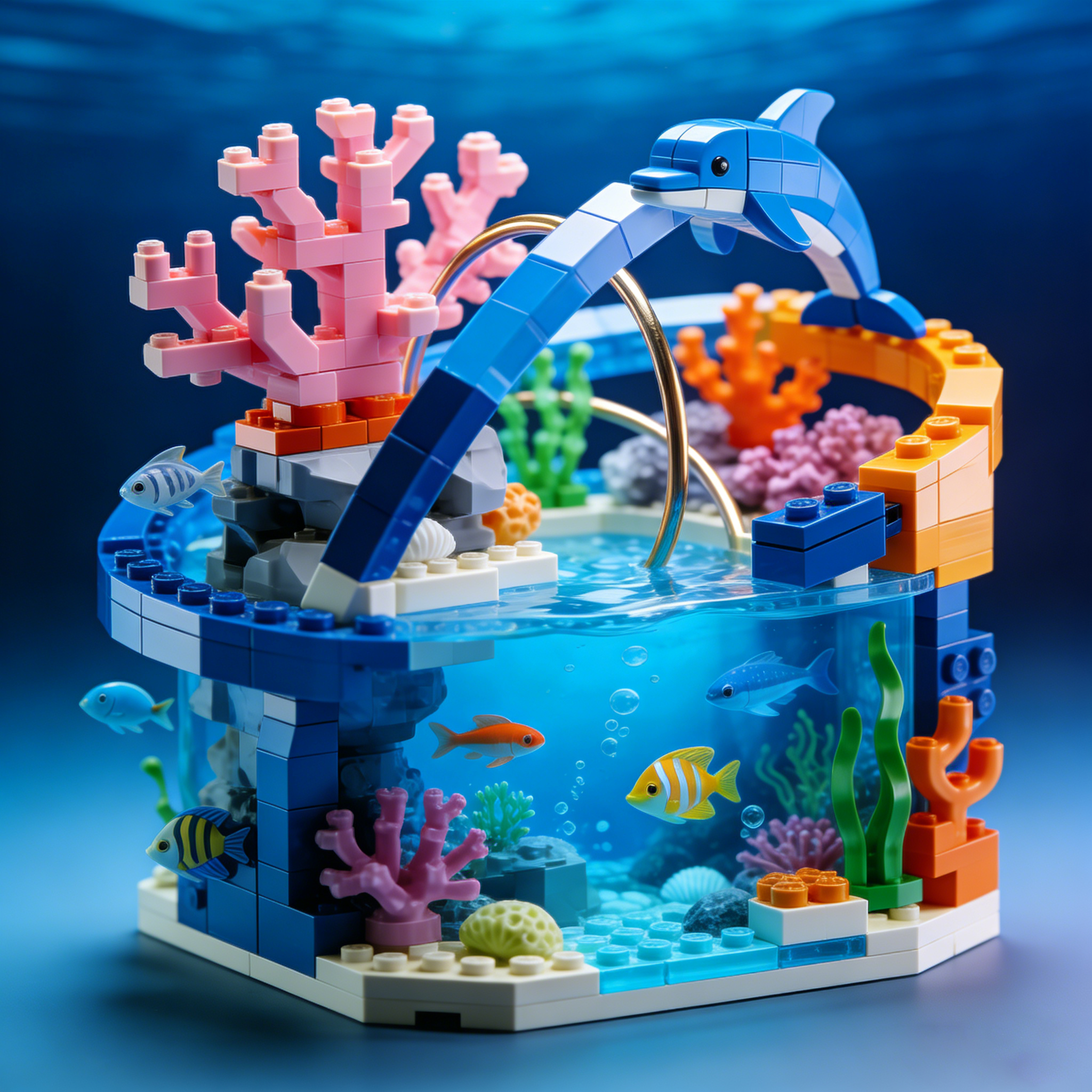 Ocean Adventure Aquarium Building Set