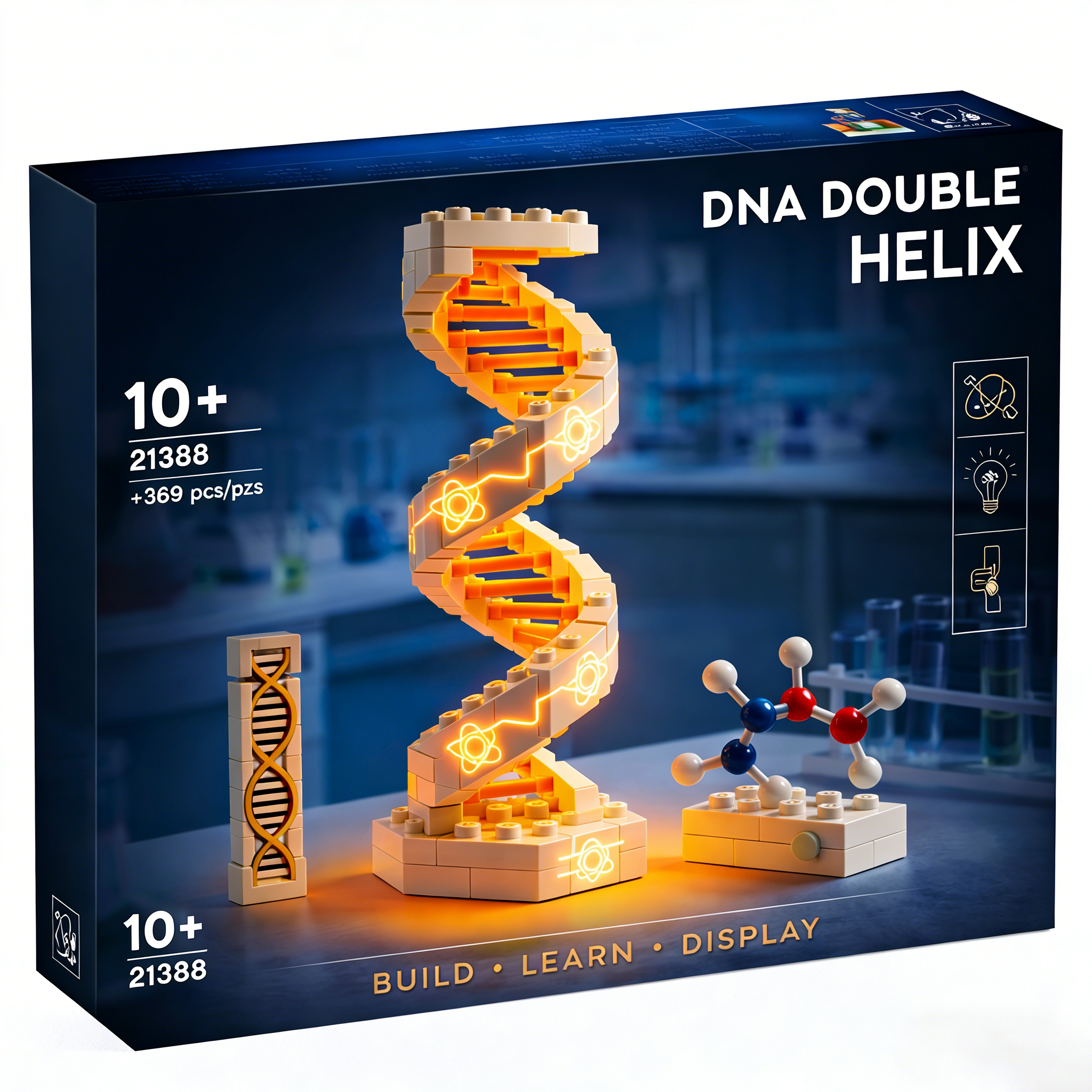 DNA Helix Science Building Set